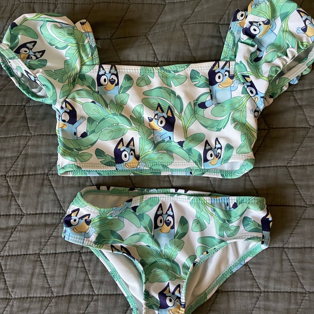 Bluey Swim Set 4T